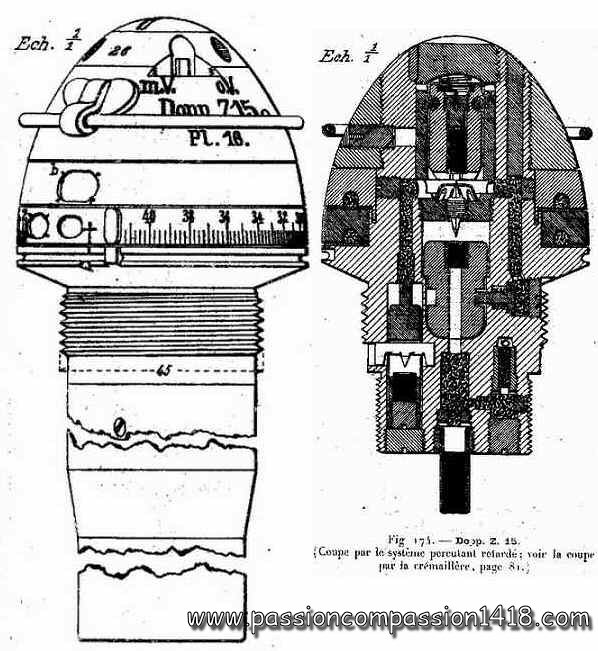 Schéma d'une fusée KZ14