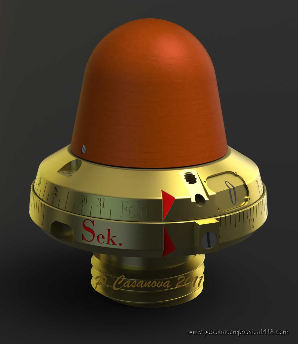 Schéma d'une fusée KZ14