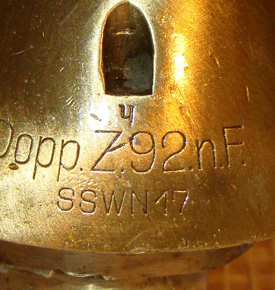 Schéma d'un obus à balles de 75